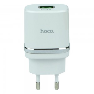 Мережевий Зарядний Пристрій Hoco C12Q QC 3.0