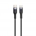 Кабель USB Remax RC-010 Sury 2 PD Type-C to Type-C М'ята упаковка