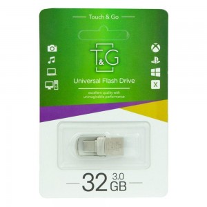 USB OTG флеш-накопичувач -Type C 32GB T&G металева серія 104