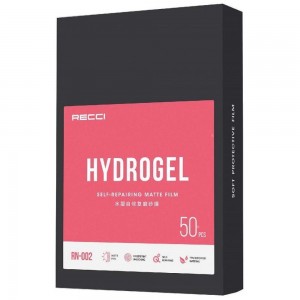 ПОШТУЧНО! (без QR) Гідро-гель Плівка  Recci Matte 3A RS-009 1 шт Мат