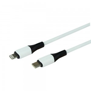 Кабель USB Borofone BX79 IP PD 20W/3A Silicone Type-C to Lightning
