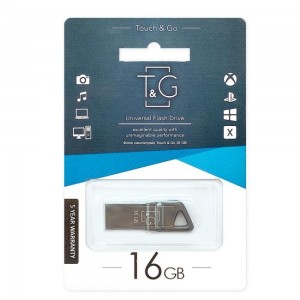 USB флеш-накопичувач T&G 16gb Metal 114