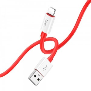 Кабель USB Hoco X87 Magic silicone Lightning