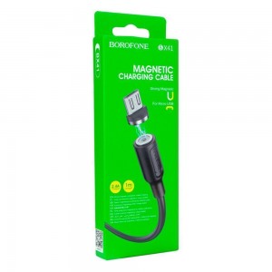 Кабель USB Borofone BX41 Amiable magnetic Micro