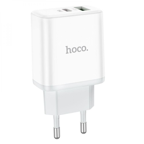 Мережевий Зарядний Пристрій Hoco C105A Stage dual port PD20W+QC3.0