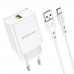Мережевий Зарядний Пристрій Borofone BN5 18W QC3.0 Type C
