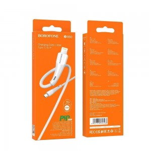 Кабель USB Borofone BX60 Superior PD20W Type C to Lightning