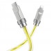 Кабель USB Hoco U113 Solid PD20W Silicone Type-C to Lightning