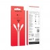 Кабель USB Borofone BX16 3-in-1 Easy IP+Micro+Type-C М'ята упаковка