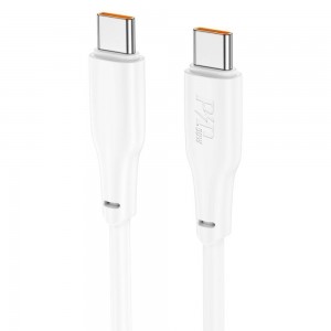 Кабель USB Hoco X93 Force 60W Type-C to Type-C 2M