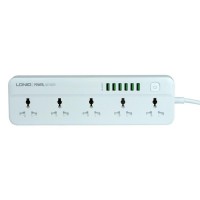 Мережевий Подовжувач LDNIO SC5614 5 socket / 6 USB М'ята упаковка