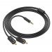 Кабель Aux Hoco UPA28 AUX 3.5 to dual RCA 1.5m