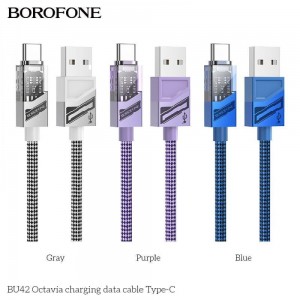 Кабель USB Borofone BU42 Type-C 3A 1.2m