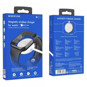 Бездротовий Зарядний Пристрій Borofone BQ13 (iWatch 1-8, SE/SE2/Ultra) М'ят.упак. Бездротовий Зарядний Пристрій Borofone BQ13 (iWatch 1-8, SE/SE2/Ultra) М'ят.упак.