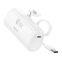 Універсальна Мобільна Батарея Power Bank Hoco J116 Pro Pocket with cable Type-C 5000mAh