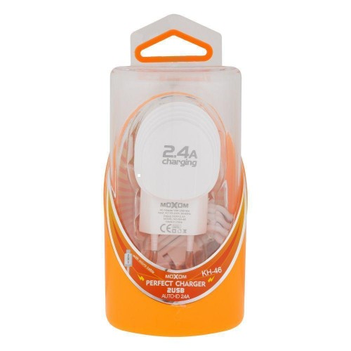 Мережевий Зарядний Пристрій Moxom KH-46 Micro М'ята упаковка