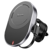 Автотримач Hoco Hoco HW12 Guardian Magnetic Wireless 15W