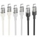 Кабель USB Hoco U129 60W Type-C to Type-C 1.2m