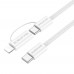Кабель USB Borofone BX104 Primo two-in-one 60W Type-C to Type-C/iP PD27W Кабель USB Borofone BX104 Primo two-in-one 60W Type-C to Type-C/iP PD27W