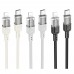 Кабель USB Hoco U129 PD27W Type-C to Lightning 1.2m