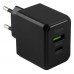 Мережевий Зарядний Пристрій Hoco CS14A 1USB-C/1USB PD/QC 20W+Type-C to Lightning