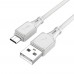 Кабель USB Hoco X101 Assistant Silicone Micro 2.4A 30шт.