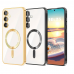 Чехол TPU Metallic Full Camera with Magsafe для Samsung Galaxy S25 5G (S931)