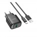 Мережевий Зарядний Пристрій Hoco C140A 1USB QC 18W+USB to Type-C Мережевий Зарядний Пристрій Hoco C140A 1USB QC 18W+USB to Type-C