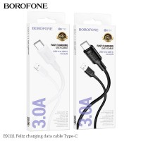 Кабель USB Borofone BX111 Type-C 3A М'ята упаковка