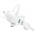Мережевий Зарядний Пристрій Borofone BAS42A 1USB QC3.0 18W+USB to Micro