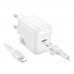 Мережевий Зарядний Пристрій Borofone BAS43A 1USB-C PD/QC 20W+Type-C to Lightning