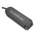 Хаб USB Borofone DH5 4-in-1 (Type-C to USB3.0*4)(L=0.2M)