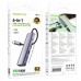 Хаб USB Borofone DH15 6-в-1 Type-C to HDMI+PD+USB3.0+USB2.0+SD+TF(L=0.15M)