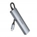 Хаб USB Borofone DH15 6-в-1 Type-C to HDMI+PD+USB3.0+USB2.0+SD+TF(L=0.15M)