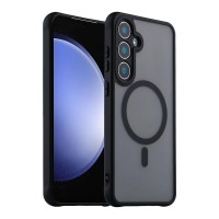 Чохол TPU+PC Anti Drop Full Camera with MagSafe для Samsung Galaxy S24+ 5G (S926)