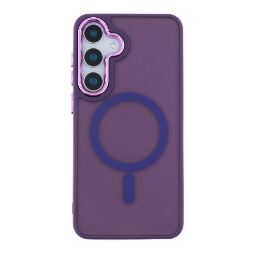 Чохол TPU+PC Space Magnetic Color with Magsafe для Samsung Galaxy S24 5G (S921)