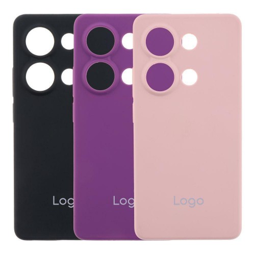 Чохол Liquid Silicone (AA) Full Camera для Xiaomi Redmi Note 13 Pro 4G/Poco M6 Pro 4G