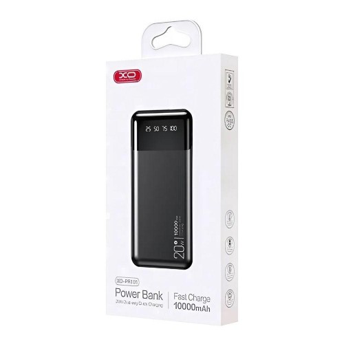 Універсальна Мобільна Батарея Power Bank XO PR191 PD20W/QC18W digital light display 10000 mAh
