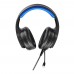 Ігрові Навушники XO-GE-09 Static RGB Long Mic Headworn USB+3.5 (with adapter cable)