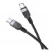 Кабель Hoco X109 Silicone Type-C to Type-C 60W 2m