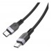 Кабель Hoco X109 Silicone Type-C to Type-C 60W 3m