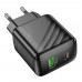 Мережевий Зарядний Пристрій Hoco CS25A 1USB-C/1USB PD/QC 20W