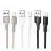 Кабель USB Borofone BX116 Lightning 2.4A