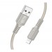 Кабель USB Borofone BX116 Lightning 2.4A