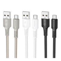 Кабель USB Borofone BX116 Micro 2.4A