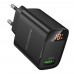 Мережевий Зарядний Пристрій Borofone BA95A 1USB QC 18W Led Display