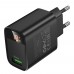 Мережевий Зарядний Пристрій Borofone BA95A 1USB QC 18W Led Display