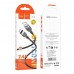 Кабель Hoco X109 Silicone Lightning 2.4A 3m