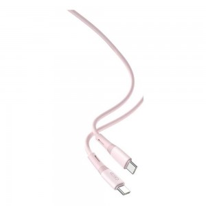 Кабель USB XO NB-Q226B 60W Silicone two-color Type-C to Type-C