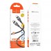 Кабель Hoco X109 Silicone Type-C to Lightning PD27W 3m